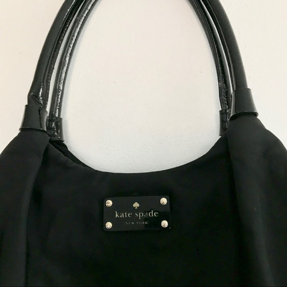 Black Kate Spade Nylon Diaper Bag - Picture 2 of 3